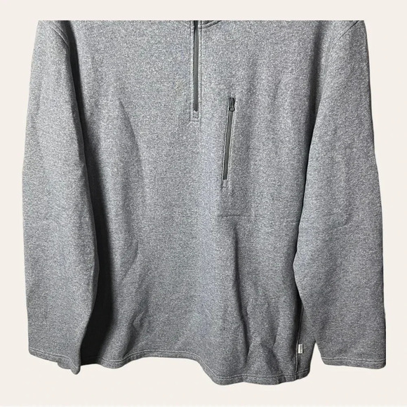 0632. MAGELLAN 1/4 ZIPPER HOODIE‎ CLASSIC FIT 3X GREY IN COLOR - Picture 5 of 9